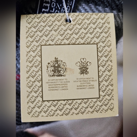 ❌SOLD❌ 🩶Burberry Novacheck Scarf🩶 - Picture 8 of 10